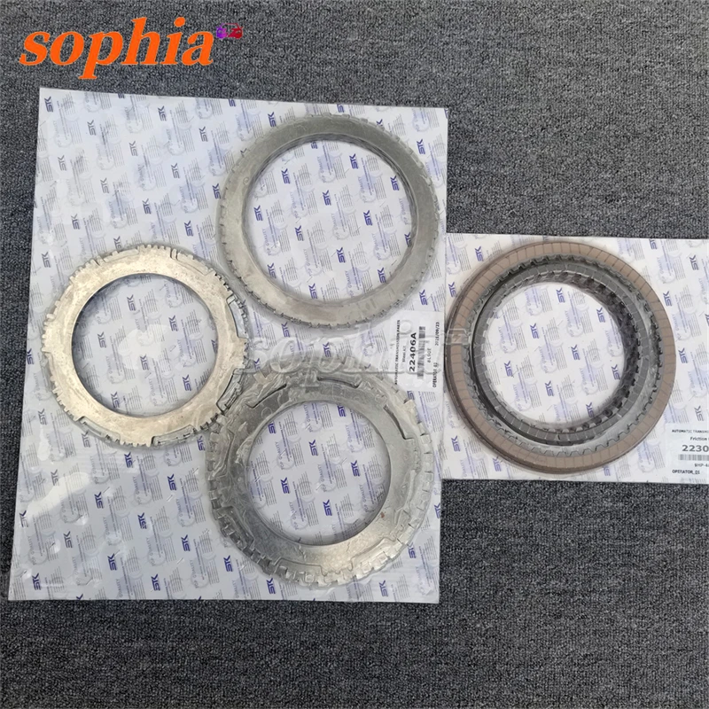 9HP48 ZF9HP48 Transmission Friction Plate + Steel Repair Rebuild Kit for Land Rover  Auto Parts