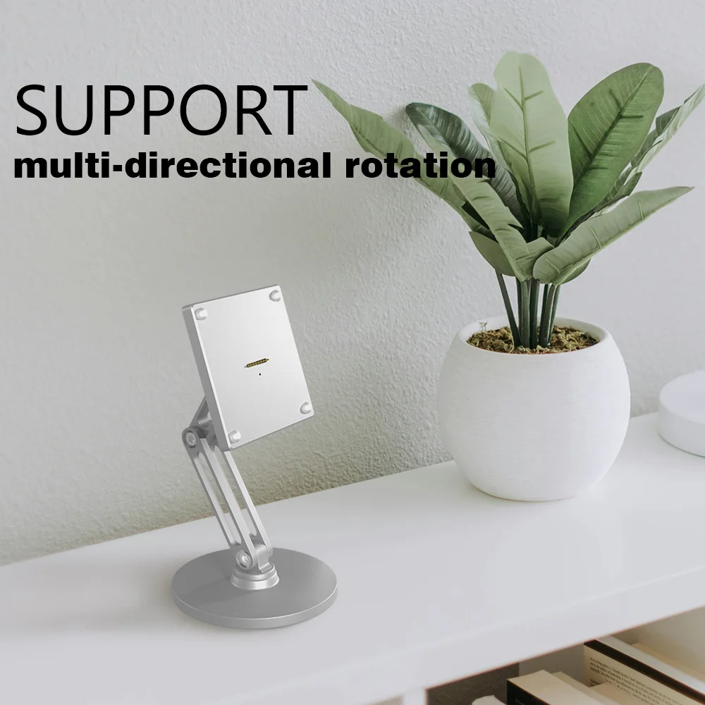 Exclusive for All Xiaomi Redmi Tablets: 18W Fast - charging, 360 - degree Rotatable Magnetic Metal Desktop Stand