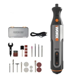 Worx Rotary Tool WX106/750 Cordless Mini Engraving Grinding Polishing Machine Variable Speed Electric Drill Portable Power Tools