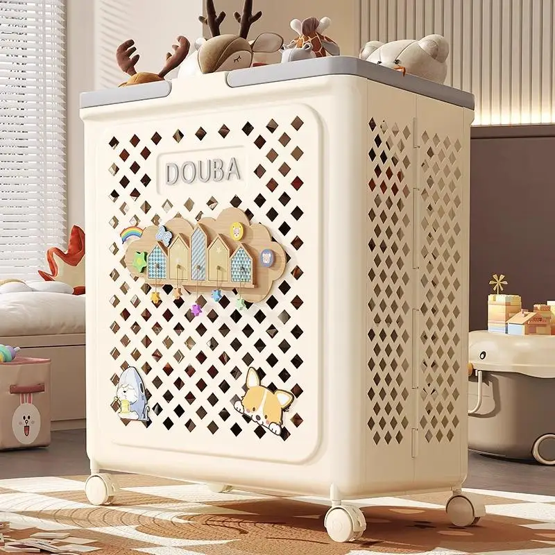 

Большая корзина для хранения игрушек, органайзер для детских кукол и плюшевых игрушек, коробка для хранения мягких игрушек и конструкторов для домашнего использования.