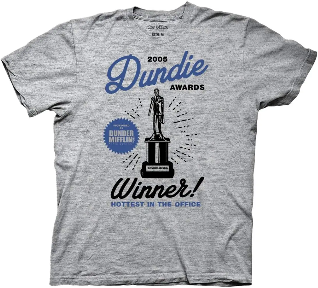 The Office Men's Short Sleeve T-Shirt Dundie Award Winner Hottest Dunder Mifflin TV Show Officially Licensed