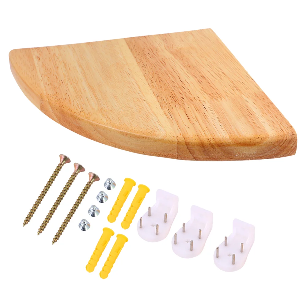 Decor Scaffali portaoggetti sospesi Mensola angolare Supporto per doccia galleggiante Scaffale da bagno cachi a parete