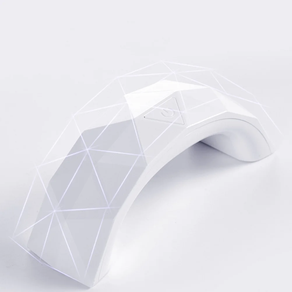 9W Mini USB LED-nageldroger voor het uitharden van nagels Draagbare manicuremachine Eenvoudig opladen Isolatieontwerp Witte manicure