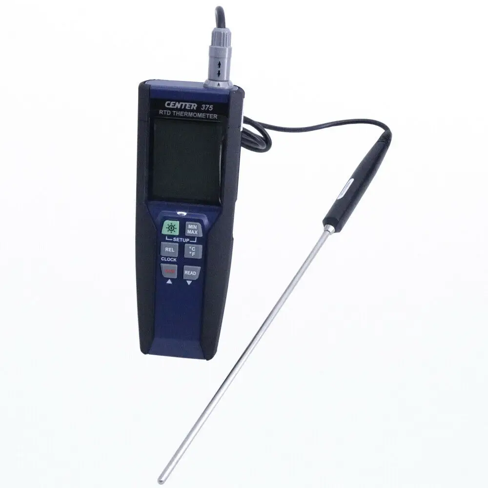 Newest Center-375 Digital Thermocouple Thermometer CENTER375 Range -100~400C 0.01C Resolution