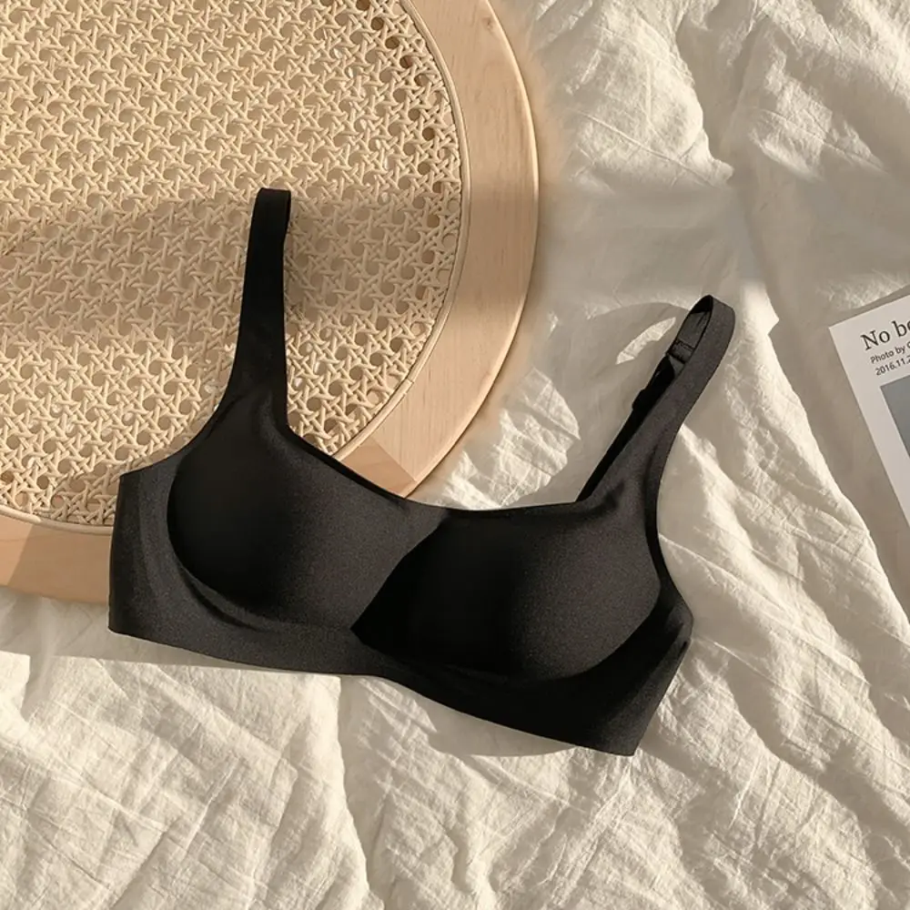 

Solid Color Seamless Push Up Bra Lingerie Breathable Yoga Underwear Comfortable Adjustable Brassiere for Women Running