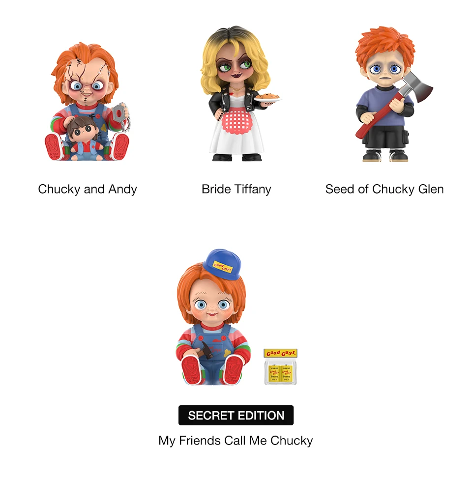 POP MART Chucky Franchise Series caja ciega genuina caja