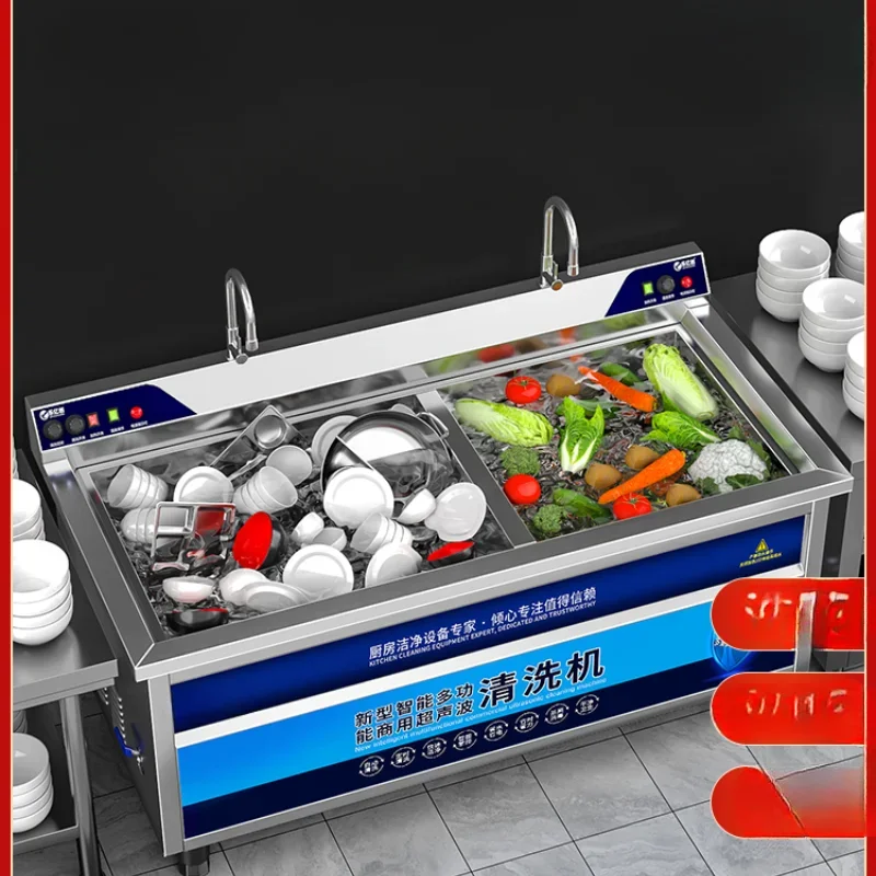 

Ultrasonic Dishwasher Commercial Kitchen Equipment Automatic Small Large