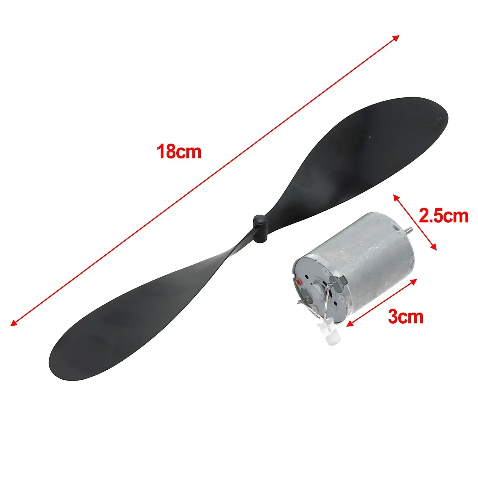 1pcs Mini Wind Turbine ABS Plastic Powerful Motor Versatile Teaching Tool For Withstanding Various Testing Conditions