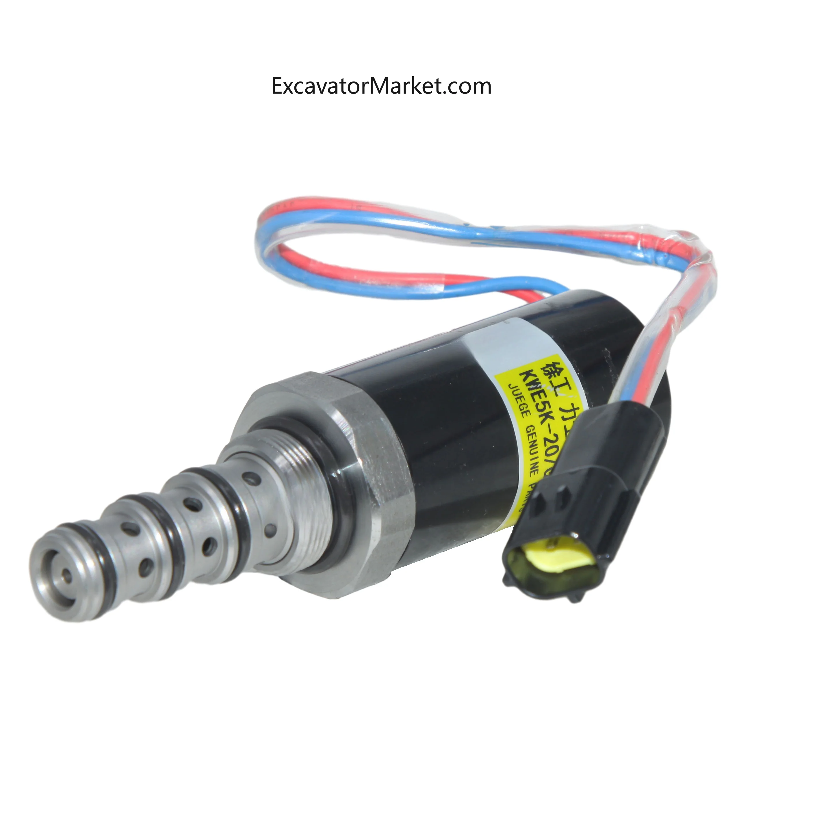 Hydraulic Solenoid Valve Excavator Skx/g24-208 Kwe5k-20/g24d07 Kwe5k-20/g24d06 Solenoid Valve Excavator Solenoids High Quality