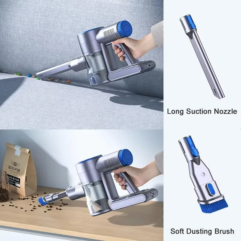 Household Floor Cleaning Rechargeable Cordless Vaccum Stick Wireless Vacuum Cleaners Wholesale