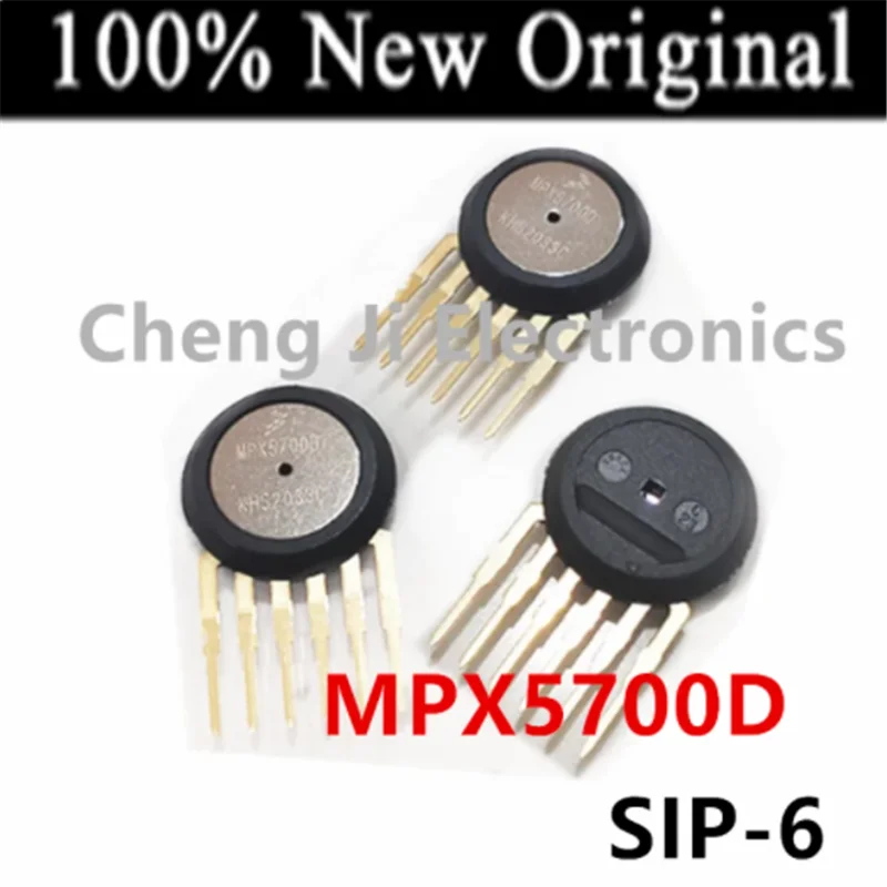 1PCS/Lot MPX5700D 、 MPX5999D SIP-6 New Original Silicon Pressure Sensor On-Chip Signal Conditioned MPX5999