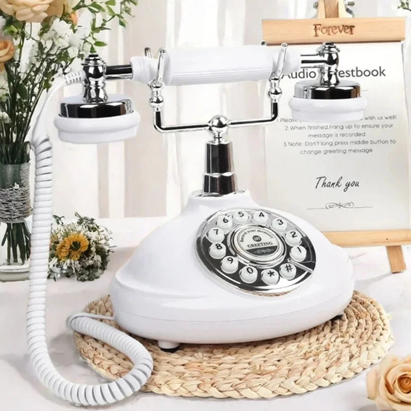 Audio Guest Book Wedding Phone Audio Guestbook Phone Vintage Style Audio Message Voicemail For Partys Birthdays