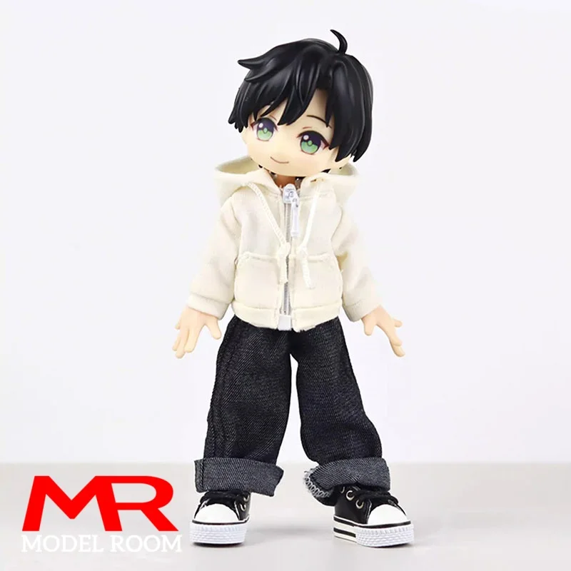 1/12 Schaal BJD Denim Jeans Kleding Model Fit 1:12 Ashi 2.0 3.0 OB11 Azone P9 P10 Ufdoll BJD Action Figure Poppen