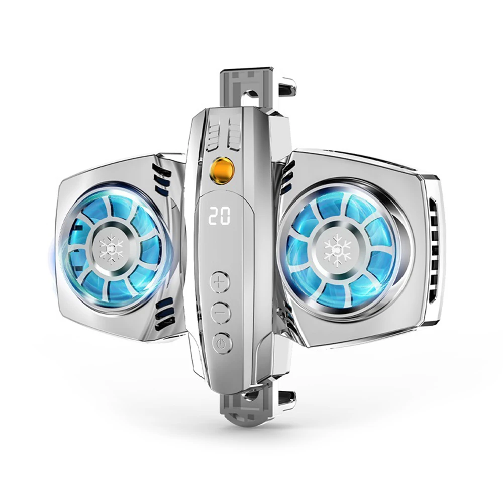 Phone Cooler Cooling Fan Radiator Cooler Heat Sink Universal Mobile Phone Radiator Game Portable Fan Cooling Heat Sink