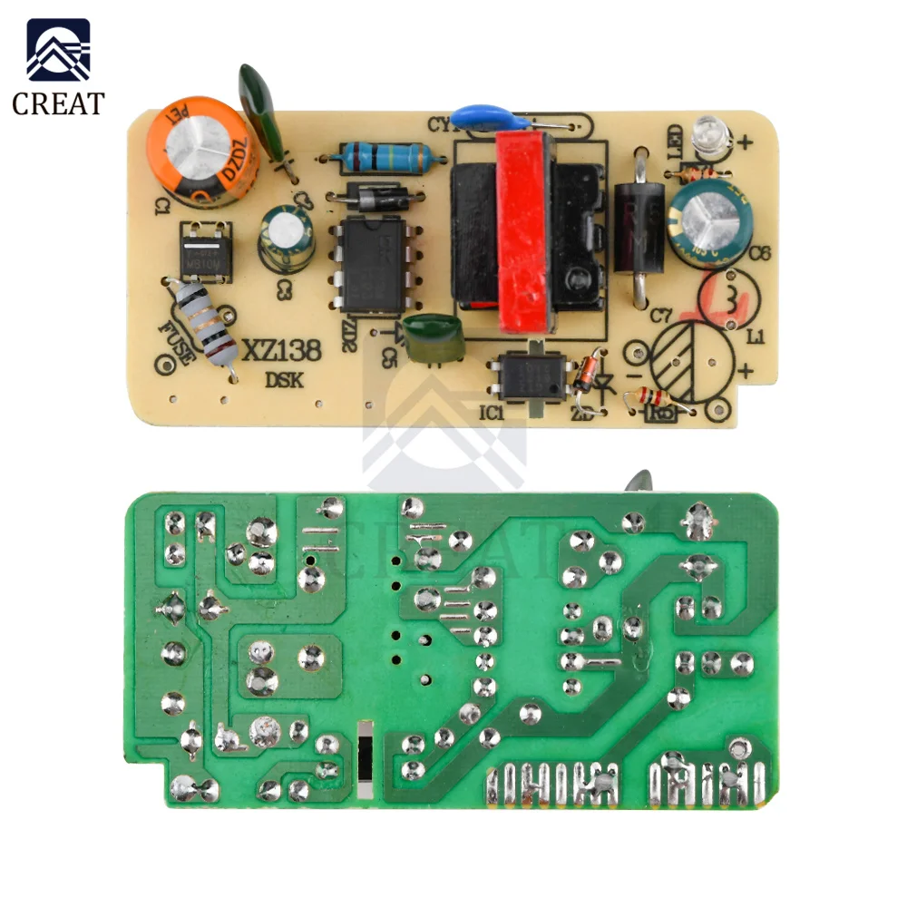 AC-DC 100V-240V to 5V 2A/2.5A 12V 1A/2A/3A 24V 1.5A Switch Power Supply Module Overvoltage Overcurrent Short Circuit Protection