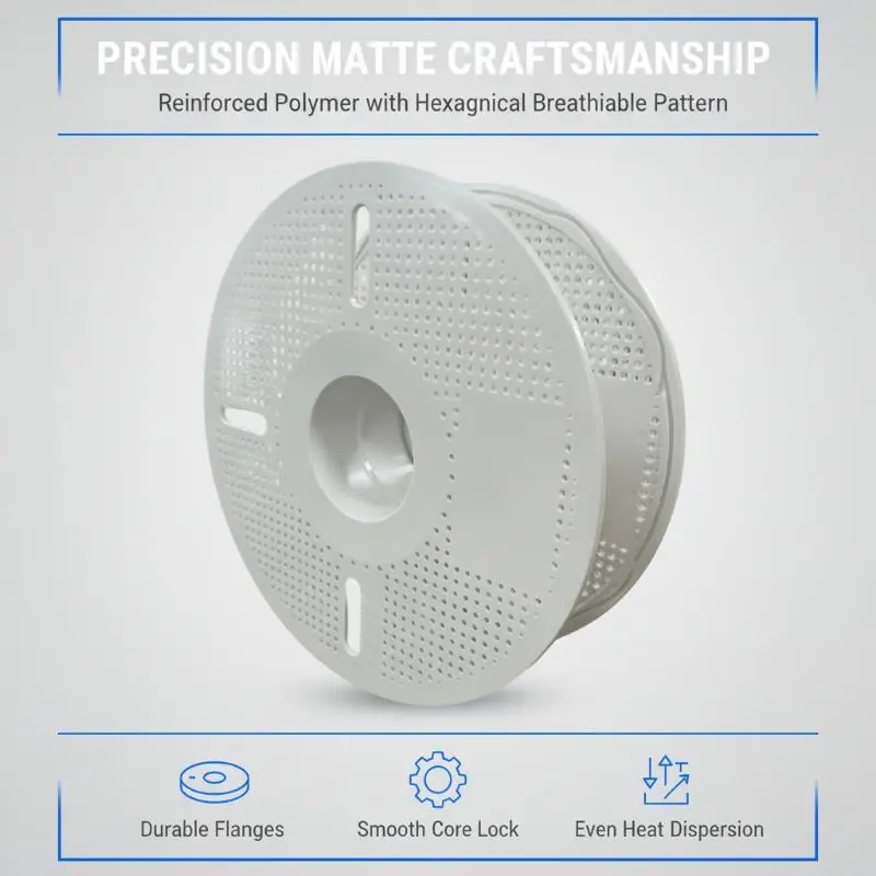 3D Printer Part Reusable Spool 1Pcs for 1KG Refill Filament Fits Bambu Lab for Student Creative 3D Printing Projects