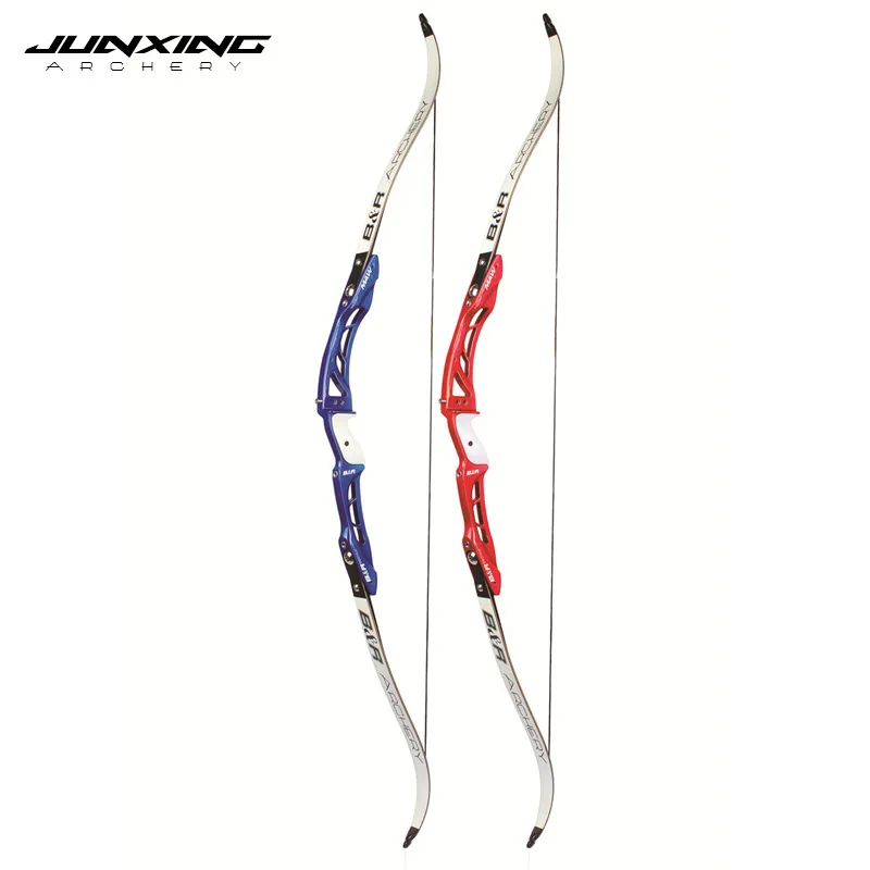 JUNXING F165 Recurve Bow 68 Inches 18-40 Lbs Archery Hunting Shooting Bow Aluminum Alloy Handle