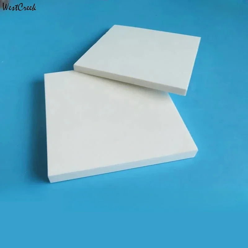 Customized Alumina Ceramic Sheet 100x100mm High Temp Resistant Heat Sink Substrate