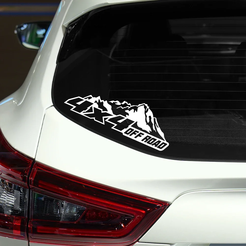 Car Sticker 4x4 Offroad Mountain Sticker For SUZUKI JIMNY Waterproof Vinyl Film Car Accessories PVC Auto Exterior Decoration