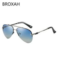 High Quality Polarized Sunglasses for Men 2024 Fashion Car Driving Glasses Metal frame Eyewear UV400 Oculos De Sol