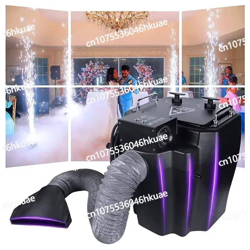 Professional Nimbus Dry Ice Fog Machine - 3500W/6000W, Low Lying Smoke for Night Club Wedding Stage