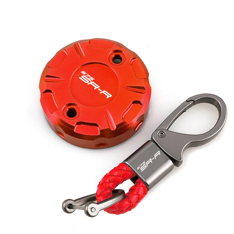 2026 explosions For CFMOTO 675SR SR-R 2024 2025 Motorcycle Accessories Front Brake Fluid Reservoir Oil Cup Cap And a keychain
