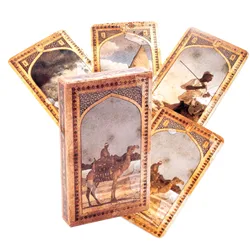 Stare arabskie karty tarota Lenormand Wysokiej jakości talia tarota