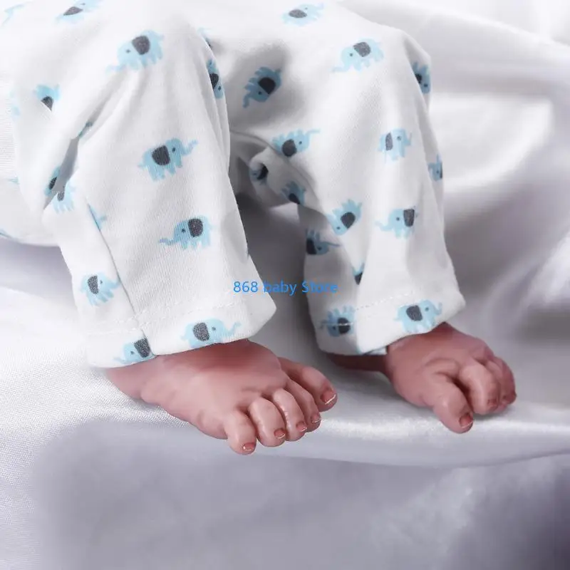 

29EE 14inch Jumpsuits Re-born for Doll for Baby Boys & Girls Interactive Educational