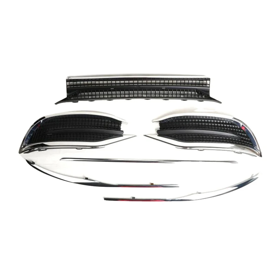 

Внешний комплект кузова автомобиля Flying Wing для S-класса W222 S63 S65 MAY Style, решетка переднего бампера автомобиля, детали, покрытие, отделка