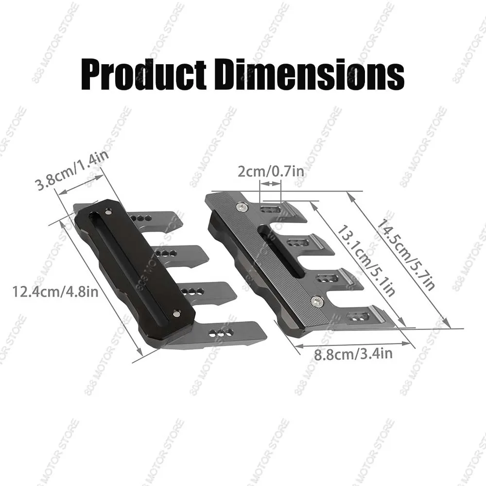 For Macbor Montana XR1 125 125EVO XR5 510 500 Motorcycle Front Fender Cover Protector Front Shock Absorber Decorative Cover - view 3