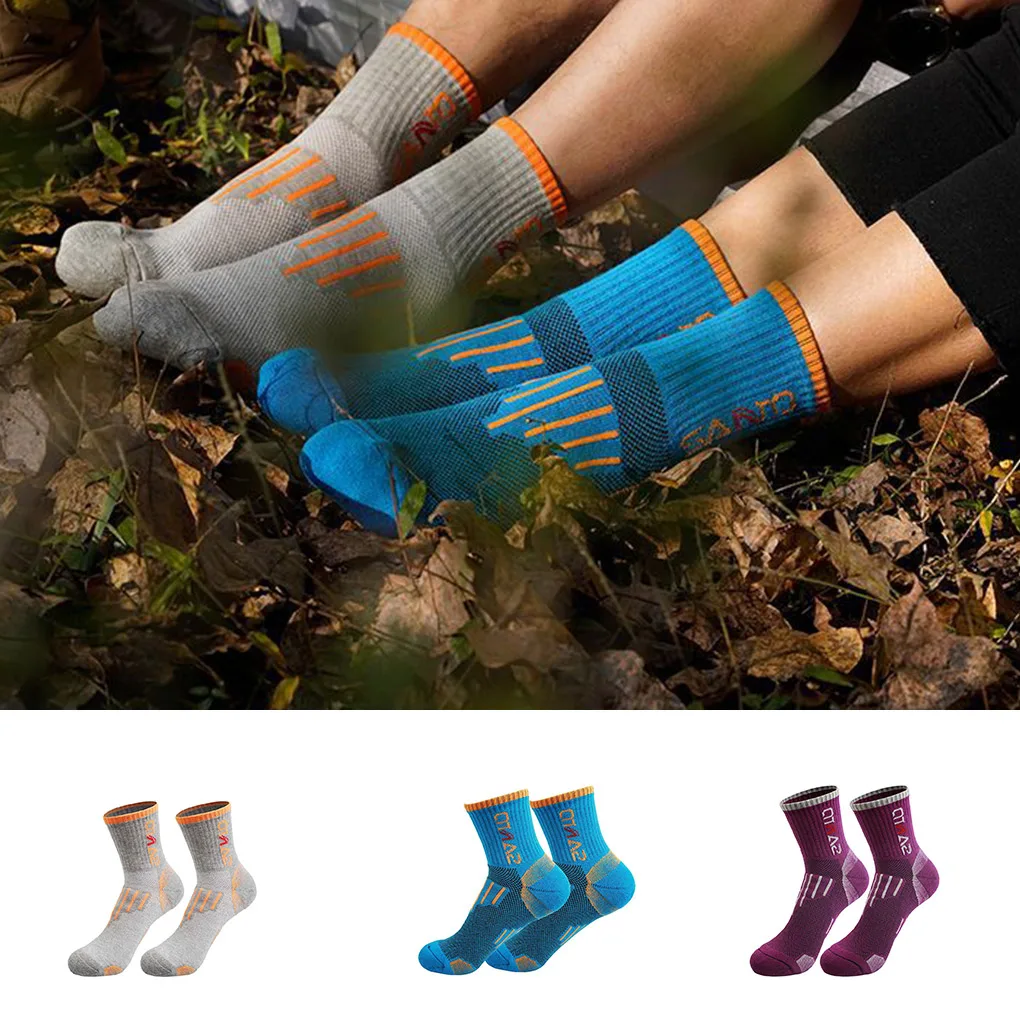 Women Sport Running Socks Female Breathable Outdoor Cycling Hiking Camping Basketball Socks,Gray