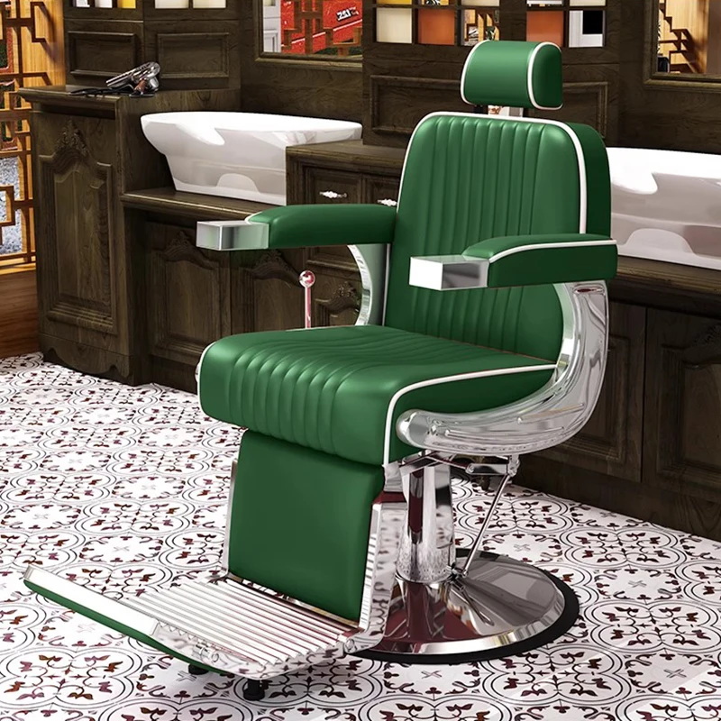 Hair Salon Dresser Retro Luxury Chair Salon Equipment Furniture Barber Beauty Beautician Stool Tattoo Chaise Coiffure Armchair