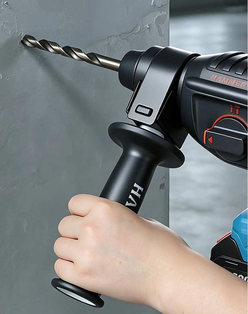 Elektrowerkzeug-Zusatzgriff Verstellbarer Vorderer Elektrohammer-Griff Winkelschleifer-Zubehör Seitengriff – Detail 6