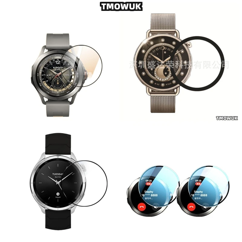 

For Xiaomi Watch S4 41mm Ideal Soft Anti-scratch HD Film For Curved Screen Watch