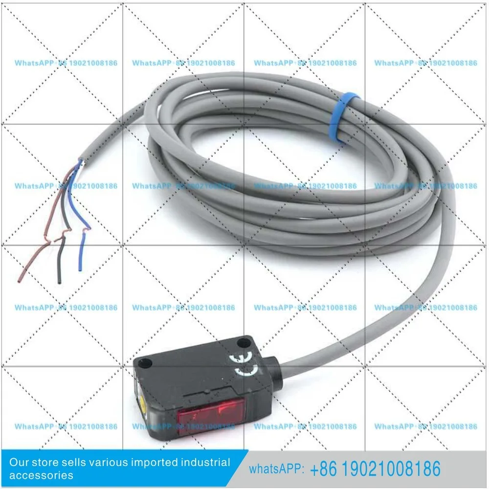 BGS-S08N Multi-turn adjustment background photoelectric switch sensor reflection spot
