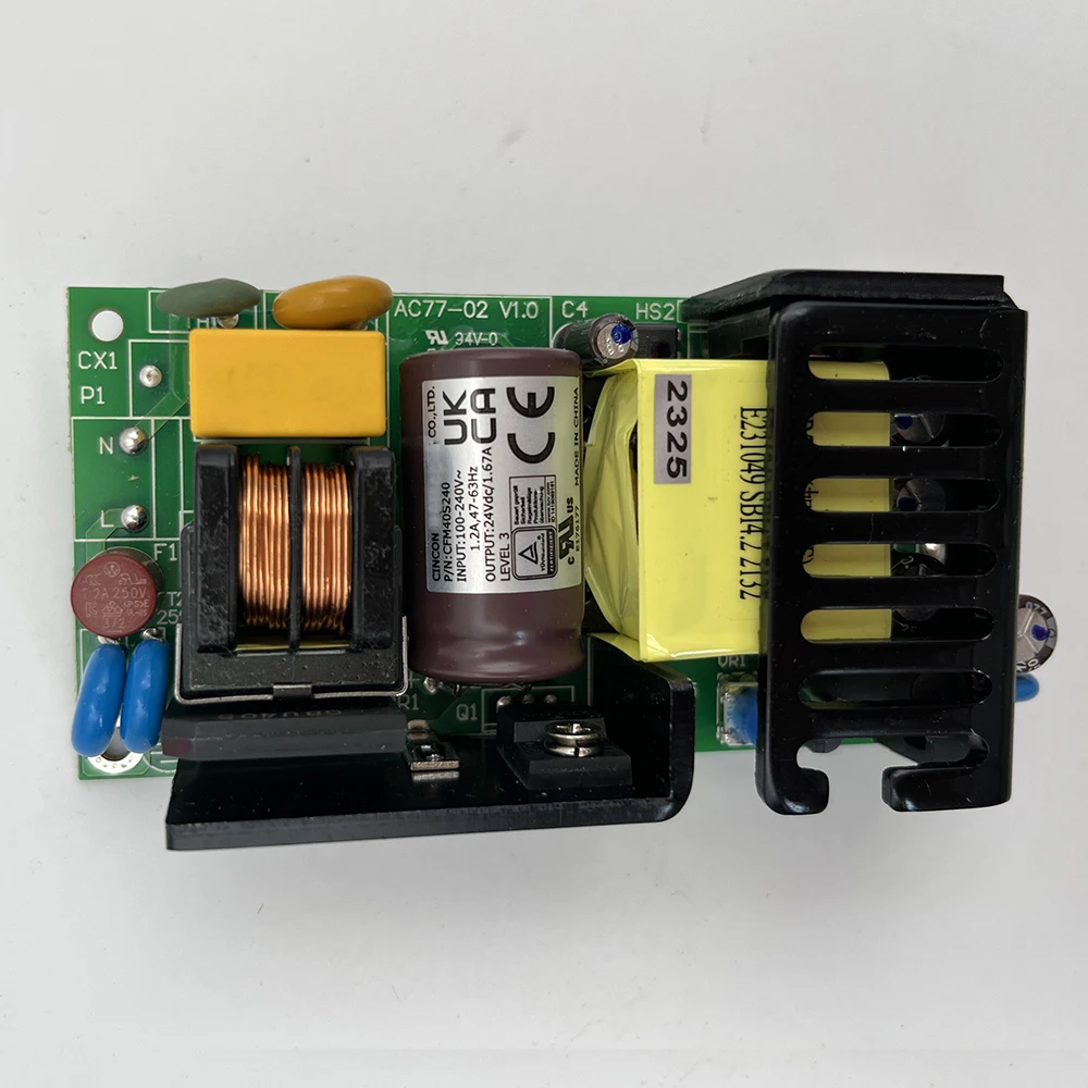 60W 24V ซีรี่ส์สวิตชิ่งพาวเวอร์ซัพพลาย CFM40S240 AC77-02 V1.0