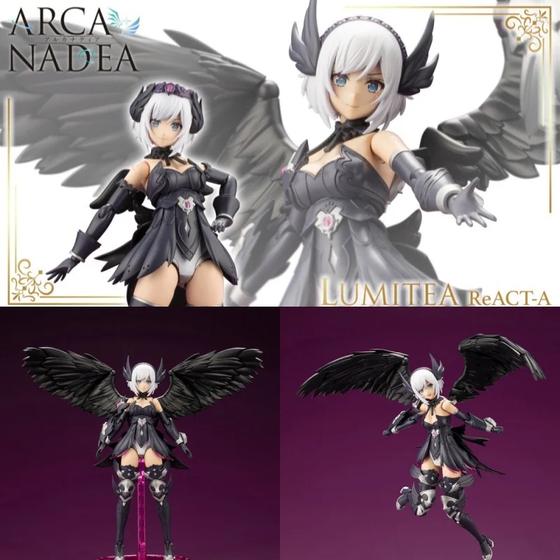 

Новинка в наличии: Сборная пластиковая модель Kotobukiya AR010 Arcanadia Lumitea Black Angel, меха-девушка, аниме-фигурка