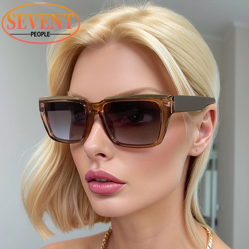 Vintage Small Frame Square Sunglasses Women Men 2024 Luxury Brand Classic Trendy Driving Sunglass For Ladies Retro Eyewear UV400