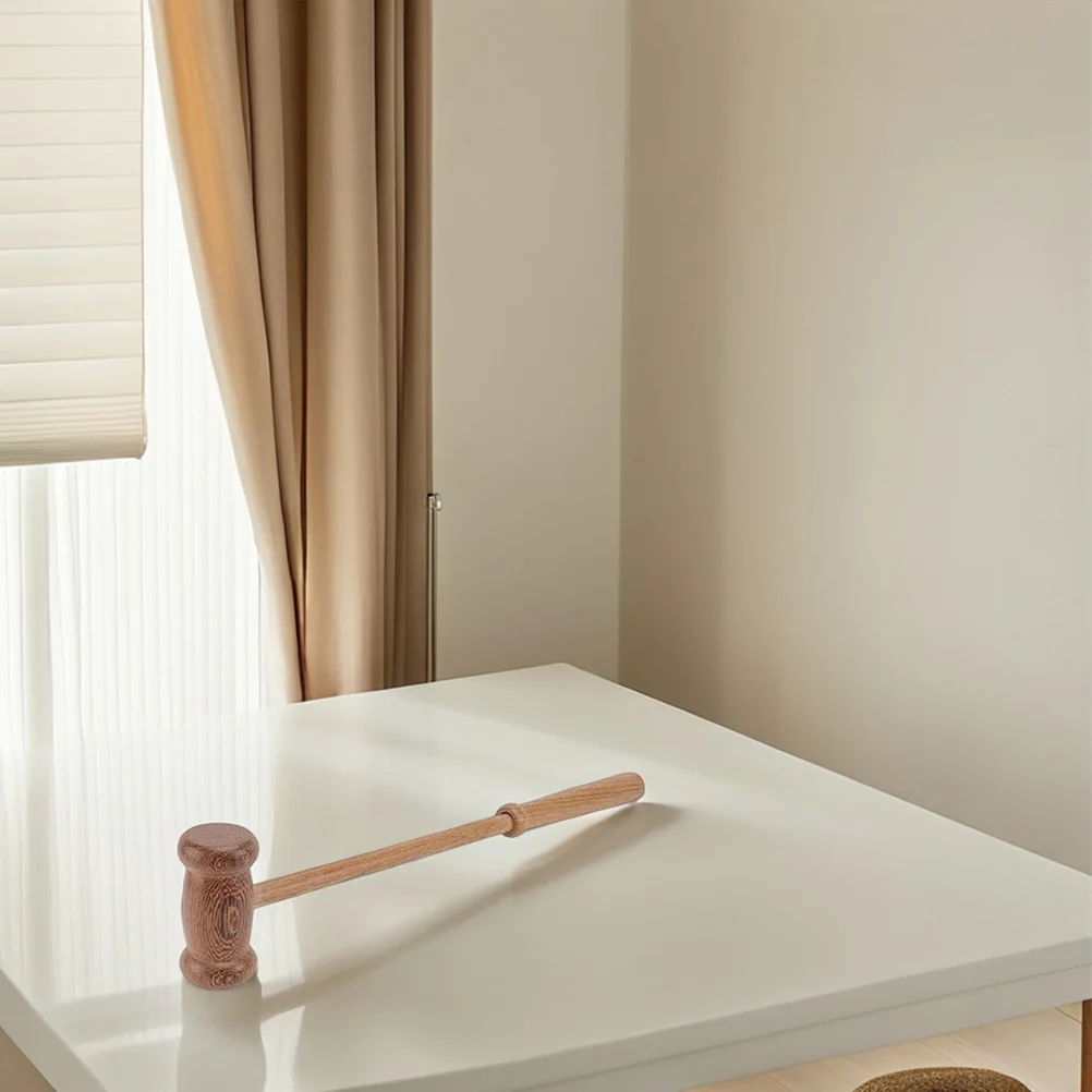 

2Pcs Wooden Back Massage Hammer Portable Handheld Shoulder Foot Leg Massage Tool for Body Wood Hammer Tool Wood Foot Massager