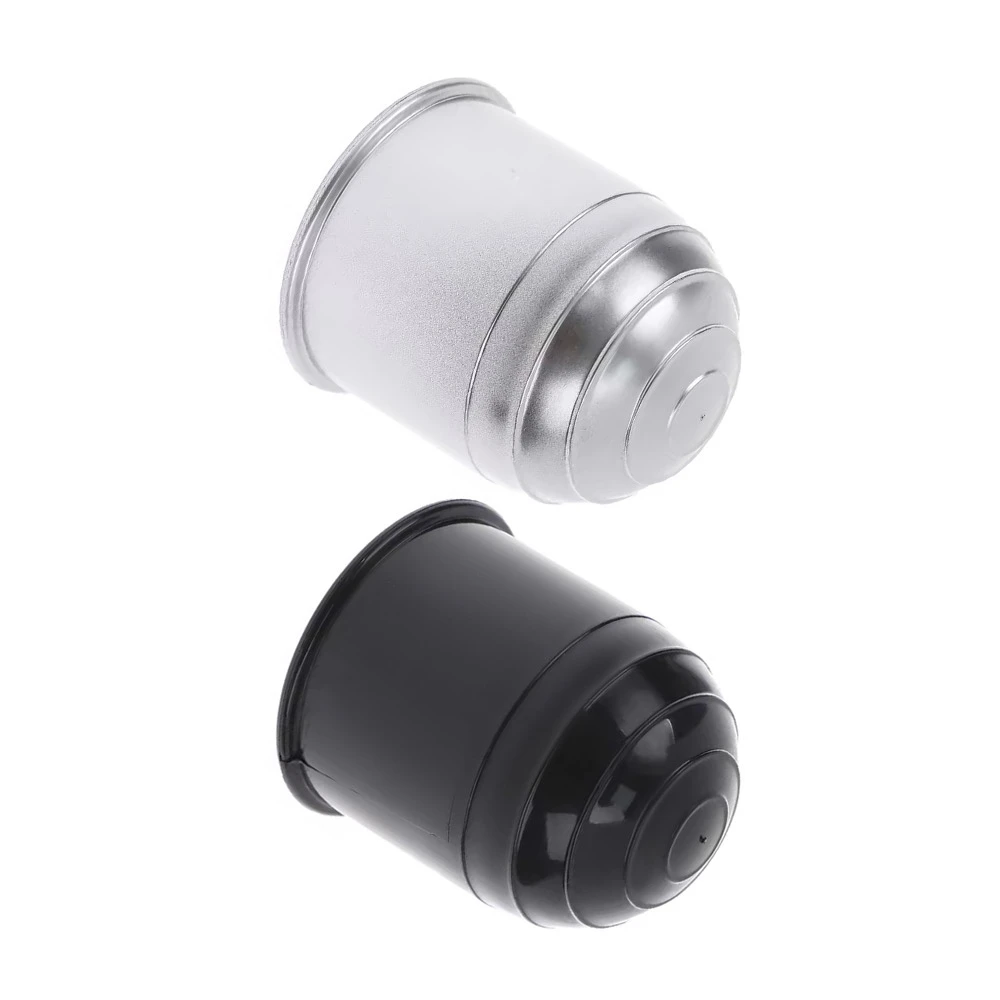 

Универсальная защитная крышка для буксировочного крюка из АБС-пластика, 50 мм, для легковых и грузовых автомобилей, черная/серебристая, защита от грязи и жира