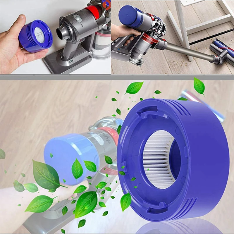 Pièces de Rechange Pré-Pound et HEPA pour Aspirateur Sans Fil Dyson V8 et V7