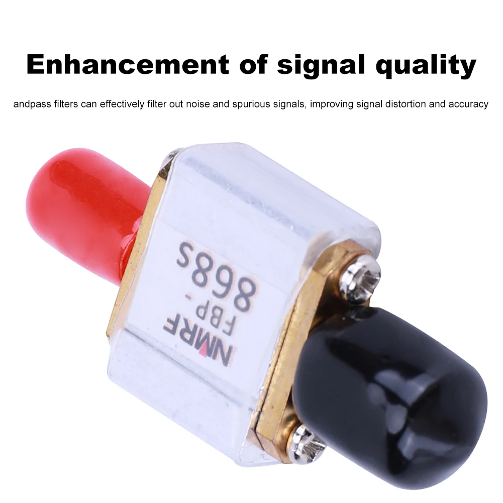 FBP-868s SAW Bandpass Filter Reduce Noise Band Pass Filter SMA-M SMA-F Interface Bandpass Filter Board 868MHz 4MHz 1dB Bandwidth