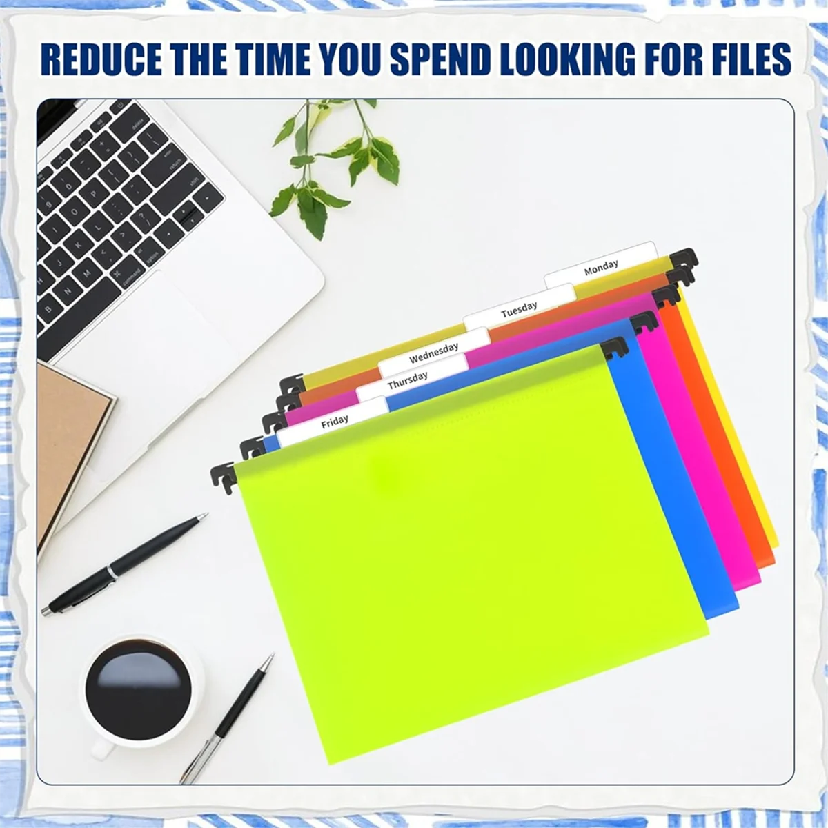 100 шт., пластиковые вкладыши для папки 1/2 дюйма