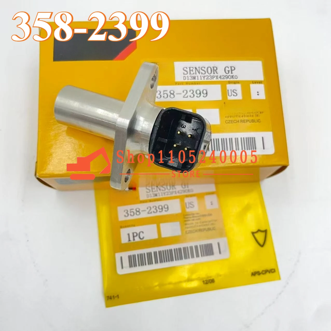 

Speed Sensor 358-2399 Suitable for Road Compaction Machine CS56B CS68B CS74B CS78B