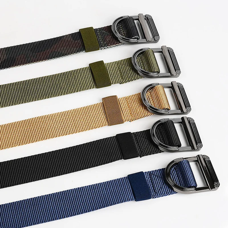 Canvas Belt Tactical Outdoor Men\'s and Women\'s Multifunctional Nylon Duty Jeans Belt