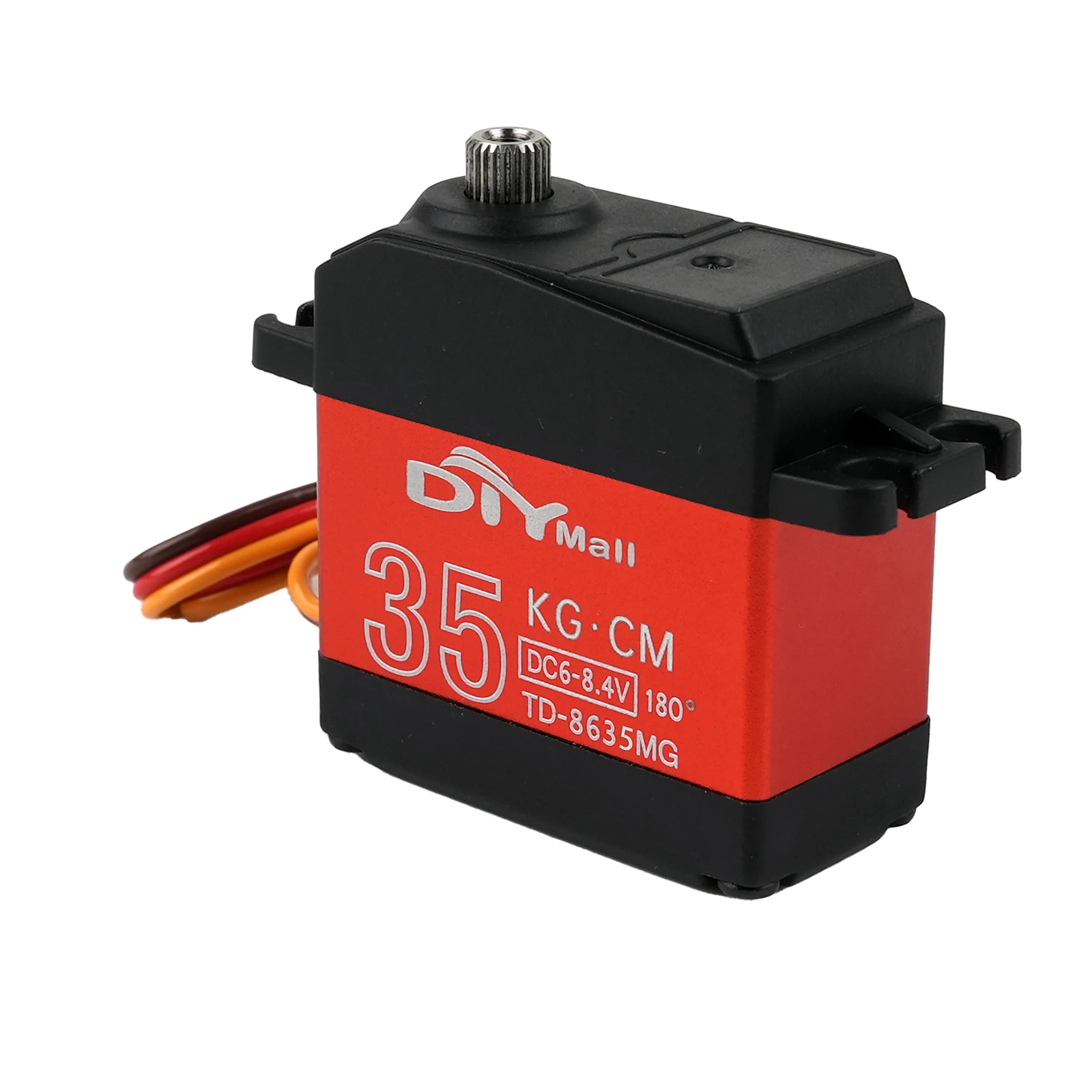 

TD-8635MG 35KG Digital Servo 8.4V HV High Torque Metal Gear 180 270 360 Degree RC Car Crawler Robot Aircraft DIY Accessory