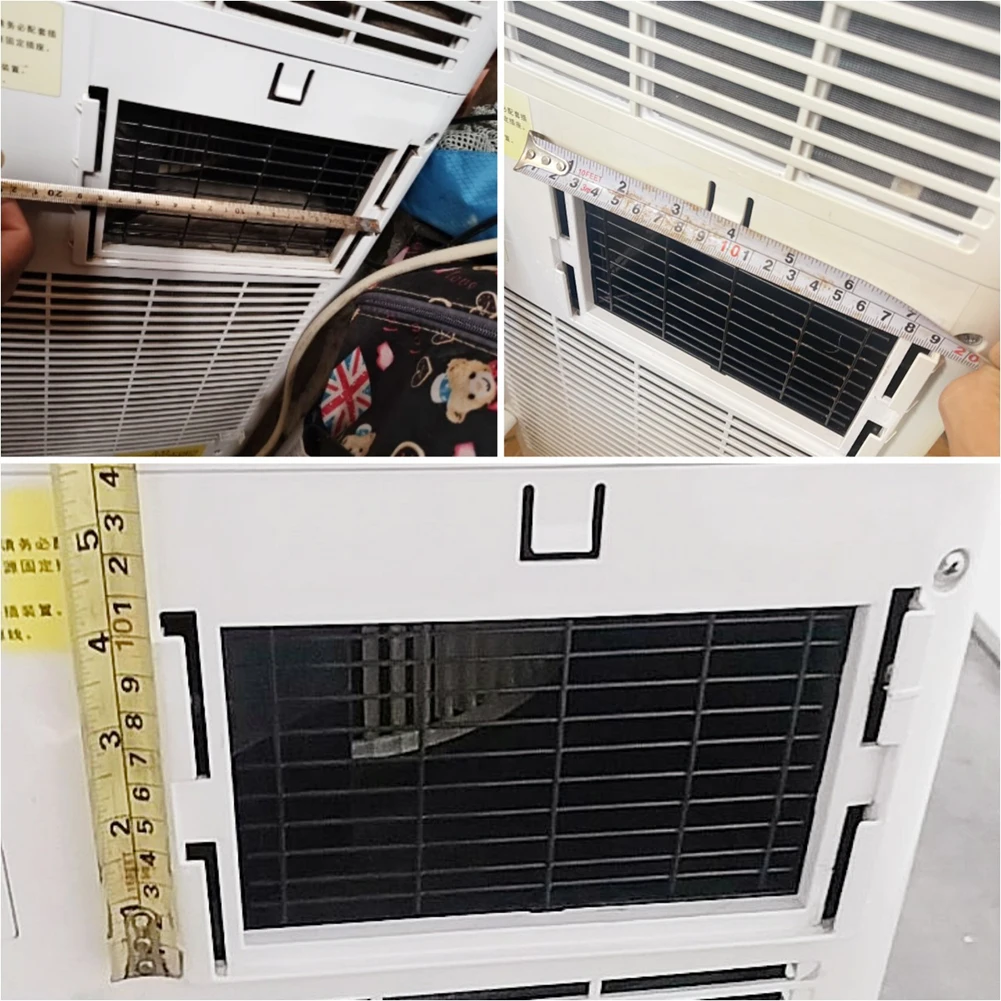White Exhaust Duct Interface Exhaust Pipe Ventilation Air Conditioner Cover Air Conditioning Accessory Compatibility