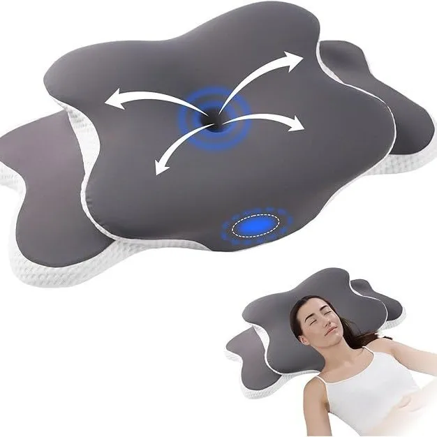 

Подушка из пены с эффектом памяти, подушка для шеи, облегчение боли, контур, эргономичная ортопедическая поддержка шеи для боковой спины, живота, спальный подарок