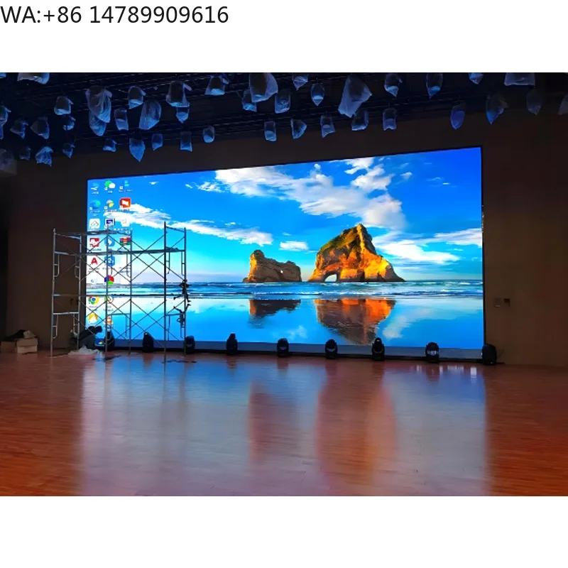 

Waterproofing For Custom LED Display ProductsFactory Supply 500*1000 Size Horizontal Easy Installation Rental LED Display Screen