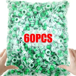 60/10Pc Faucet Leak-proof Sealing Gaskets  PPR Pipe Plugs Free Tape Triangle Valve Prevent Dripping Sealed Ring Silicone Washers